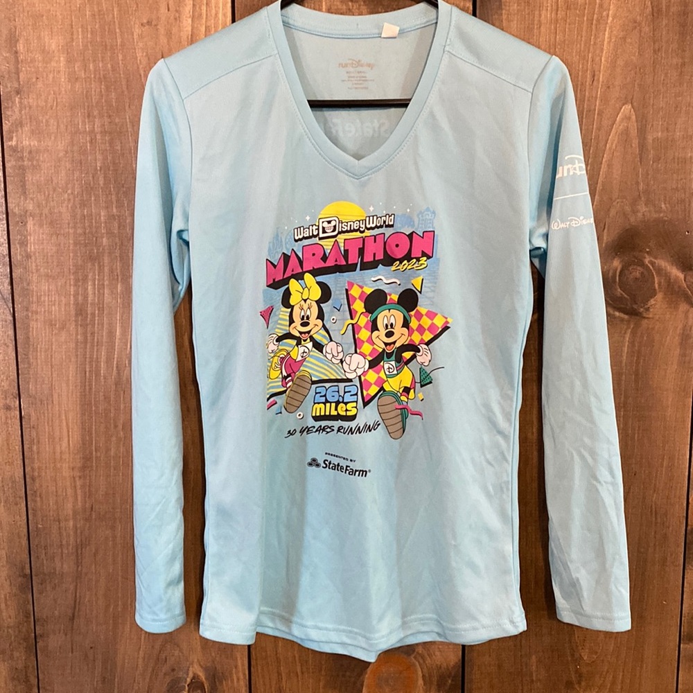 runDisney 2023 WDW Marathon race shirt
